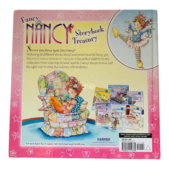 Fancy Nancy Storybook Treasury By Jane O'Conner (Includes 6 Classic Stories) - Picture 2 of 5